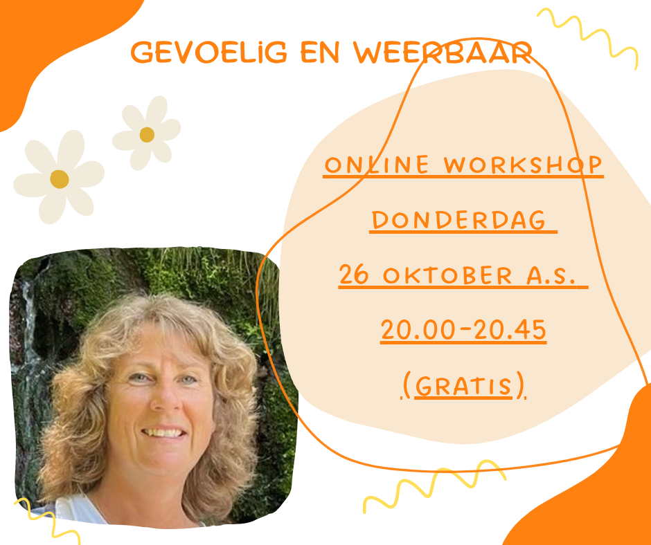 gevoelig en weerbaar online workshop voor ouders van hoogsensitieve onzekere kinderen