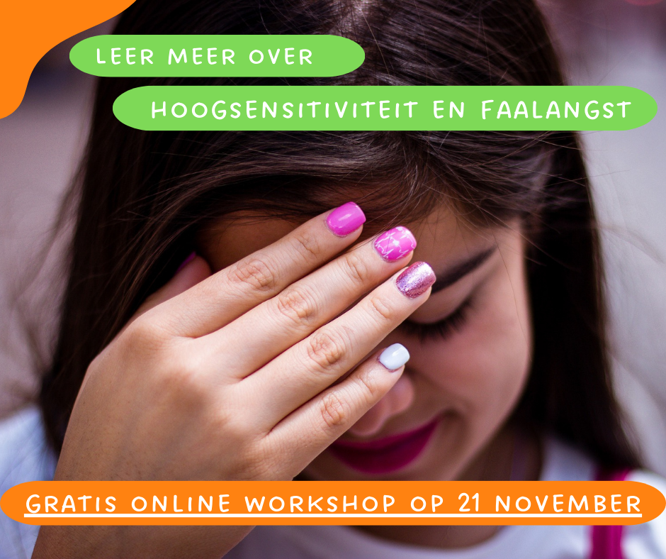hoogsensitiviteit en faalangst online workshop