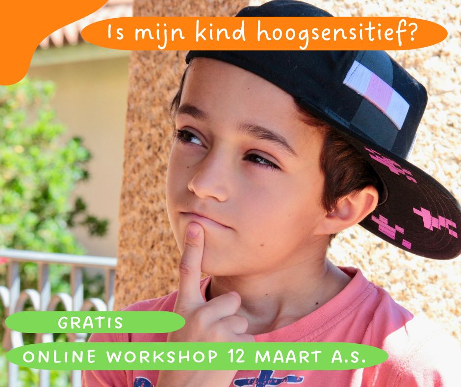 online workshop voor ouders van gevoelige kinderen