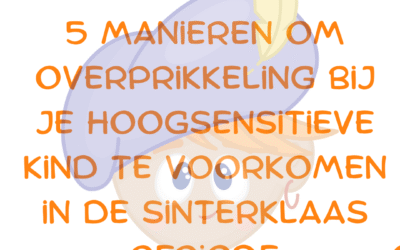 geef je hoogsensitieve kind rust in de Sinterklaasperiode